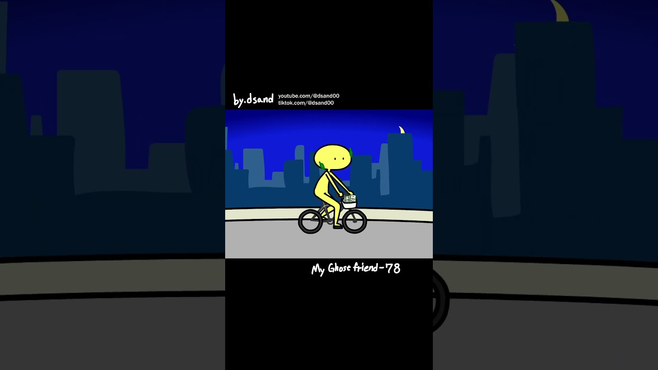 78 - bob's everyday😶  | #myghostfriend #animation #shorts #dsand #anime #cute