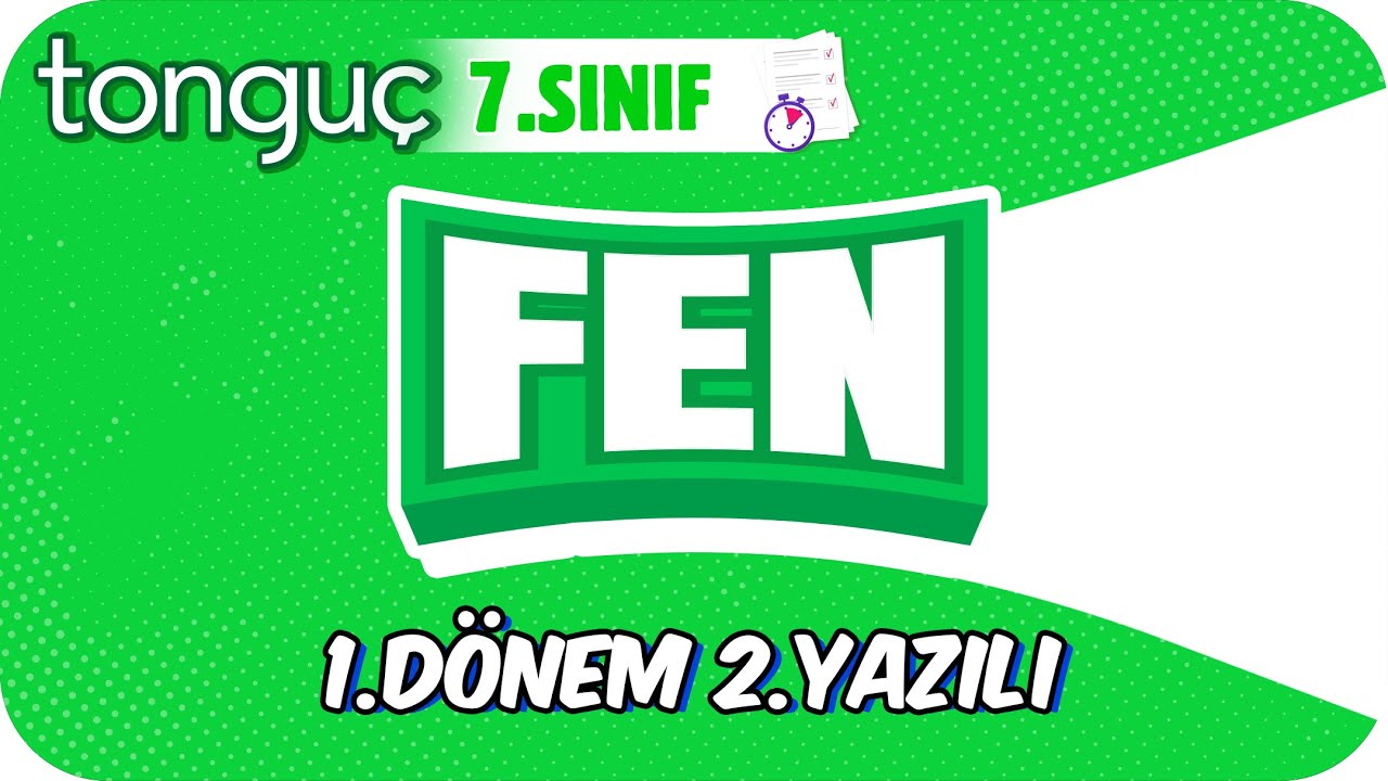 7.Sınıf Fen 1.Dönem 2.Yazılıya Hazırlık 📝 #2024