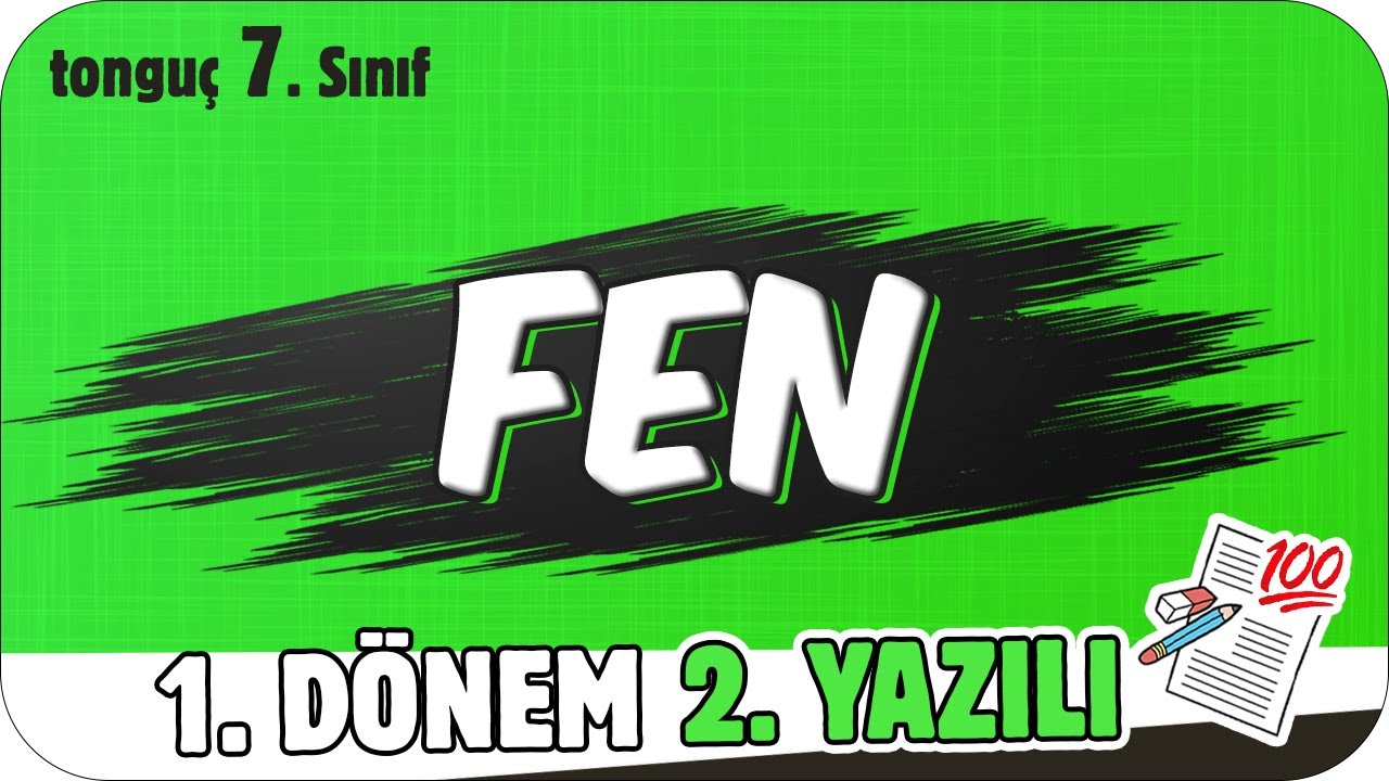 7.Sınıf Fen 1.Dönem 2.Yazılıya Hazırlık 📑 #2025