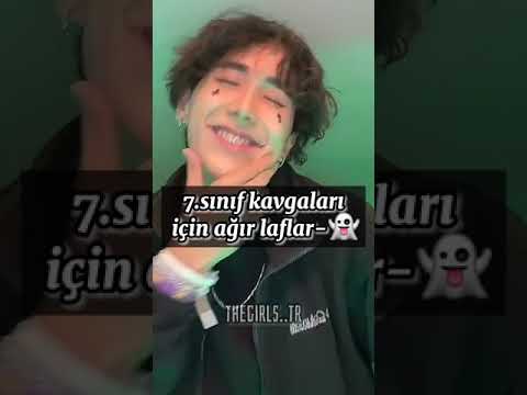 7.sınıf kavgaları için ağır laflar🖤✨