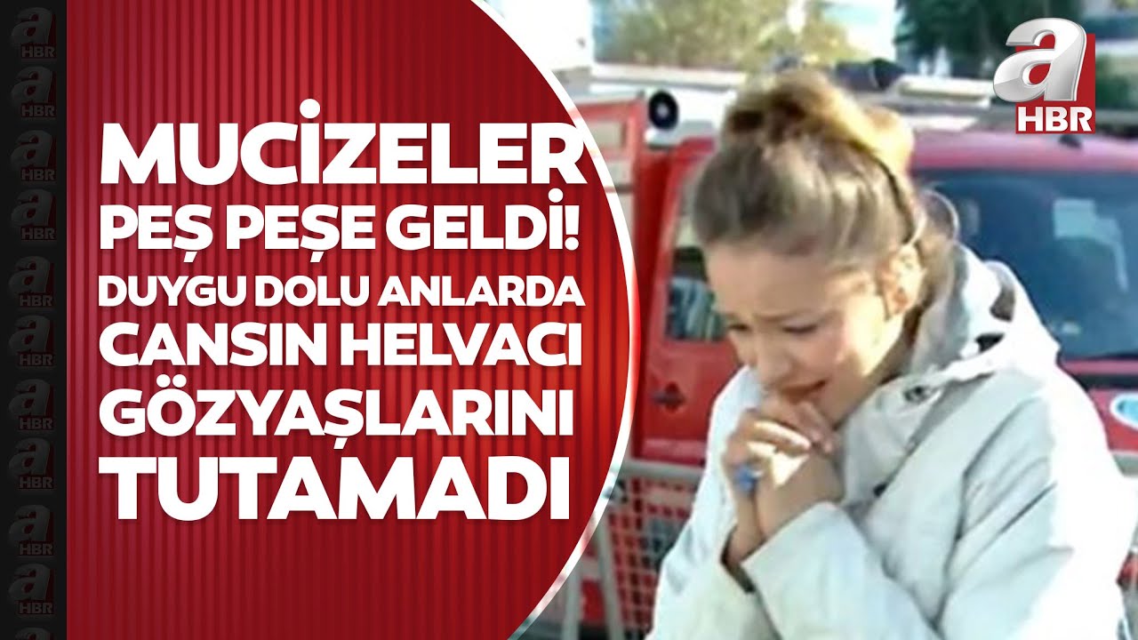 8. günde mucizeler peş peşe gelince A Haber spikeri Cansın Helvacı gözyaşlarını tutamadı | A Haber