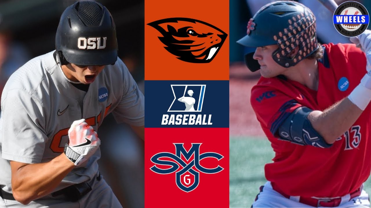#8 Oregon State vs St. Mary's | Regionals Elimination Game | 2025 College Baseball Highlights