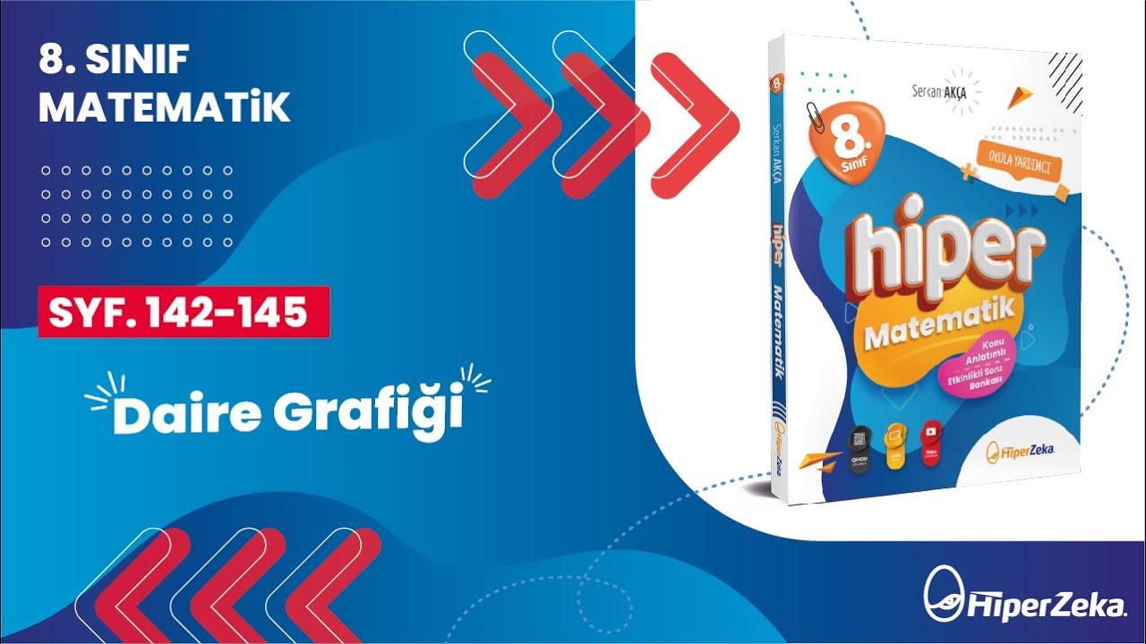 8. Sınıf - Hiper Matematik - Daire Grafiği - Sayfa 142- 145