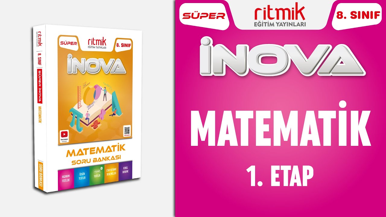 8. Sınıf SÜPER İNOVA Matematik - 1. Etap Çözümleri