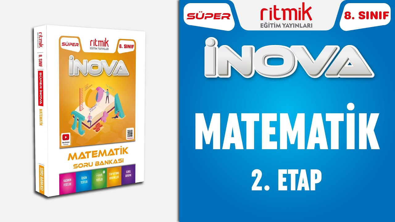 8. Sınıf SÜPER İNOVA Matematik - 2. Etap Çözümleri