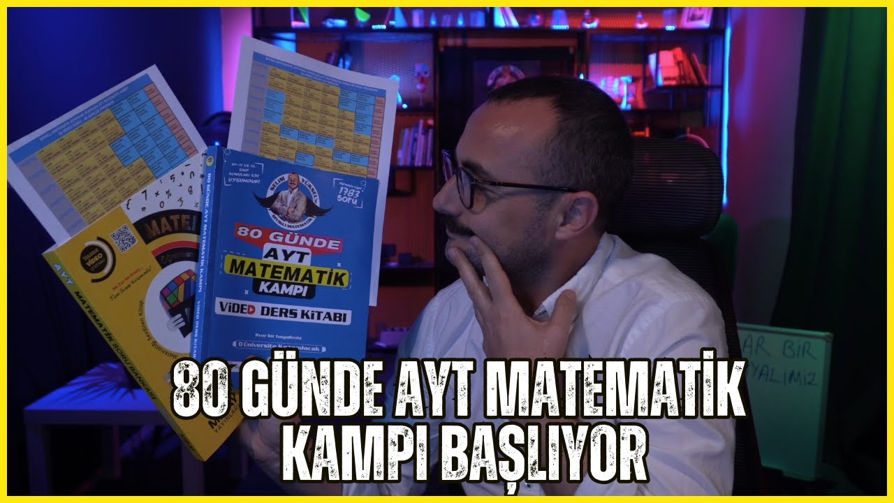 80 GÜNDE AYT MATEMATİK KAMPI BAŞLIYOR... En İyisi İle Hazırlan! 2024