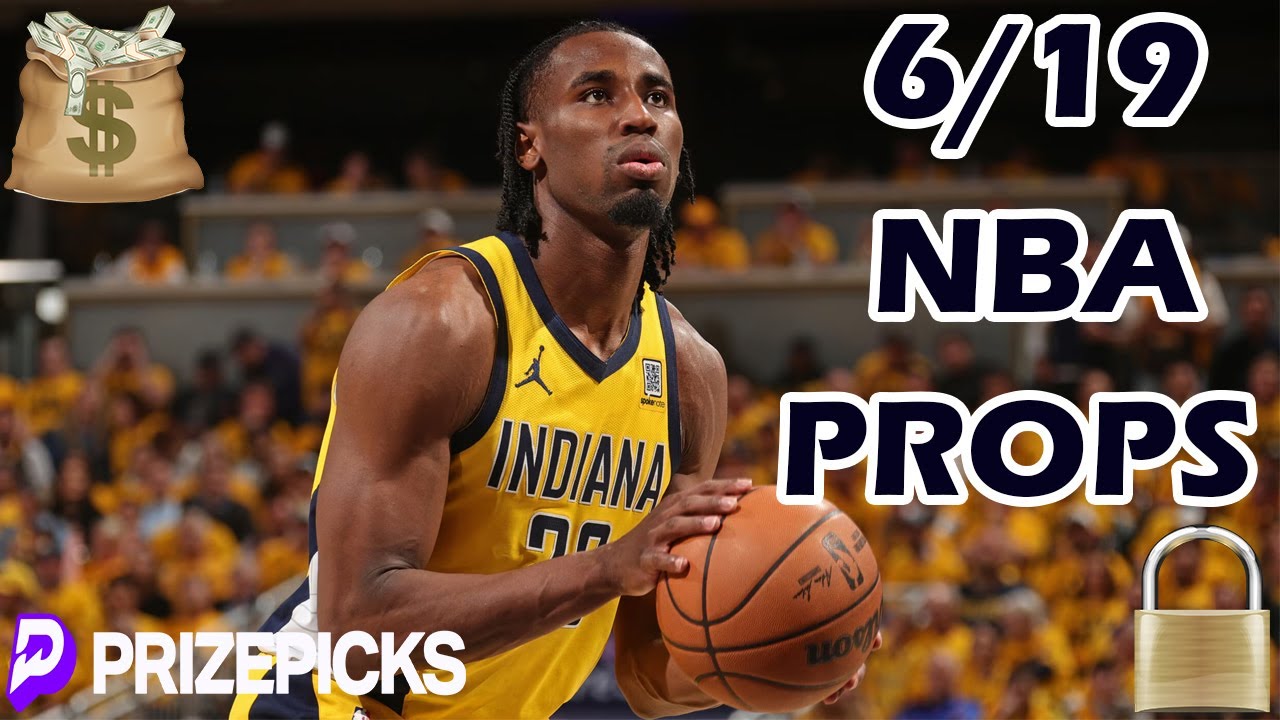 8-0 RUN! 💰 PRIZEPICKS NBA PICKS | THURSDAY 6/19/25 | NBA FINALS GAME 6 | OKC VS IND | PRIZEPICKS NBA