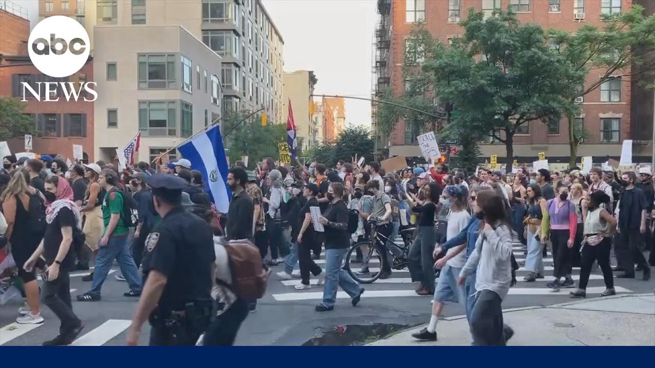 86 arrested at anti-ICE protest in New York City