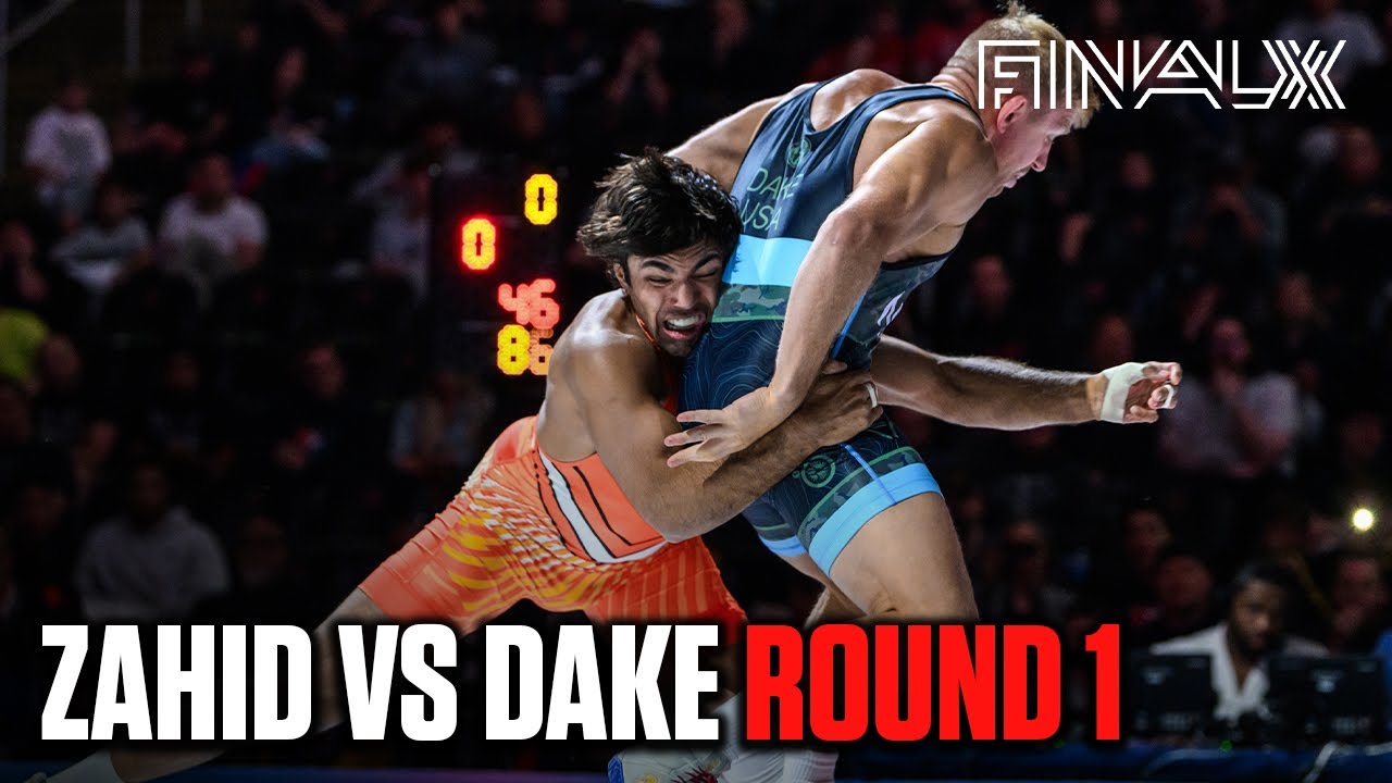 86kg - Zahid Valencia vs Kyle Dake | 2025 FINAL X Round 1