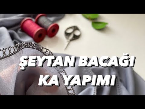 89) KELEBEKLİ ŞEYTAN BACAĞI KA YAPIMI /needle lace /iğneli harikalar