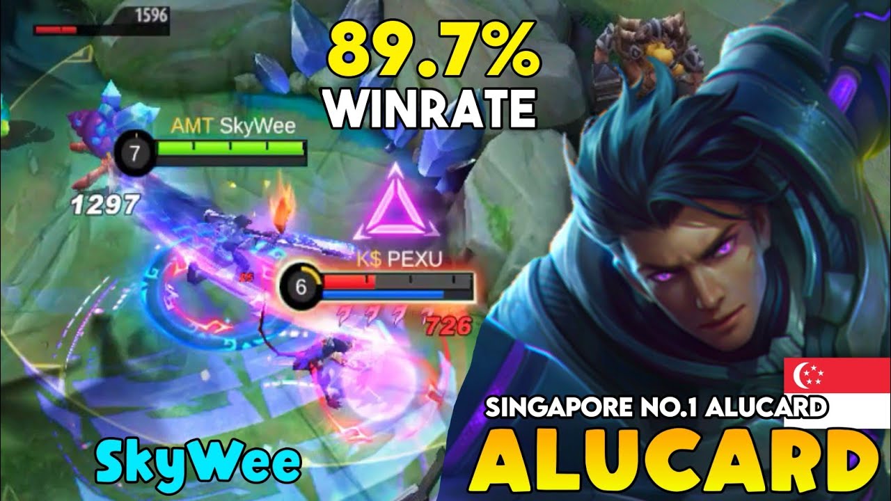 89.7% WinRate Alucard, SkyWee Unstoppable Damage Build - Singapore NO.1 Alucard By SkyWee | MLBB