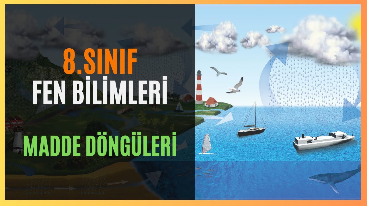 8.SINIF - FEN BİLİMLERİ - MADDE DÖNGÜLERİ #lgs