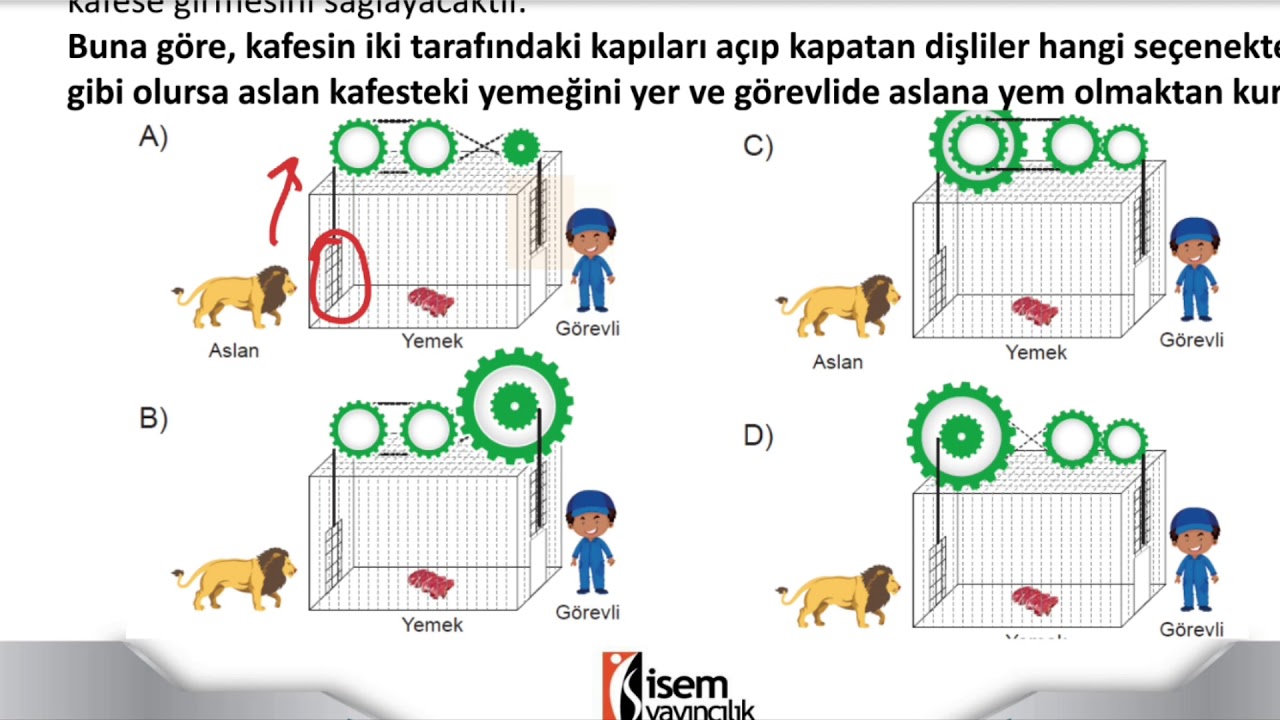 8.sınıf Fen Bilimleri soru çözümleri - Ünite 5 Test 8