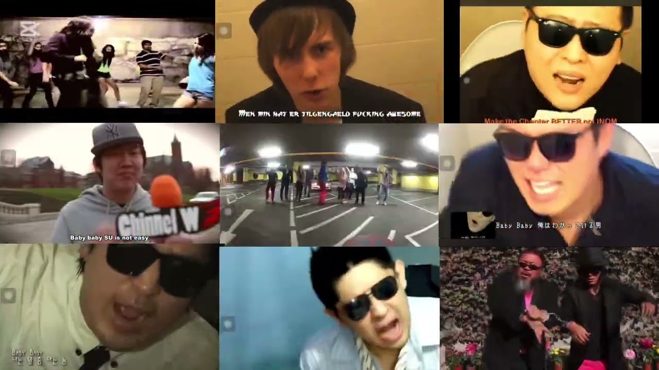 9 All Gangnam Style Parody Rouna 2/16