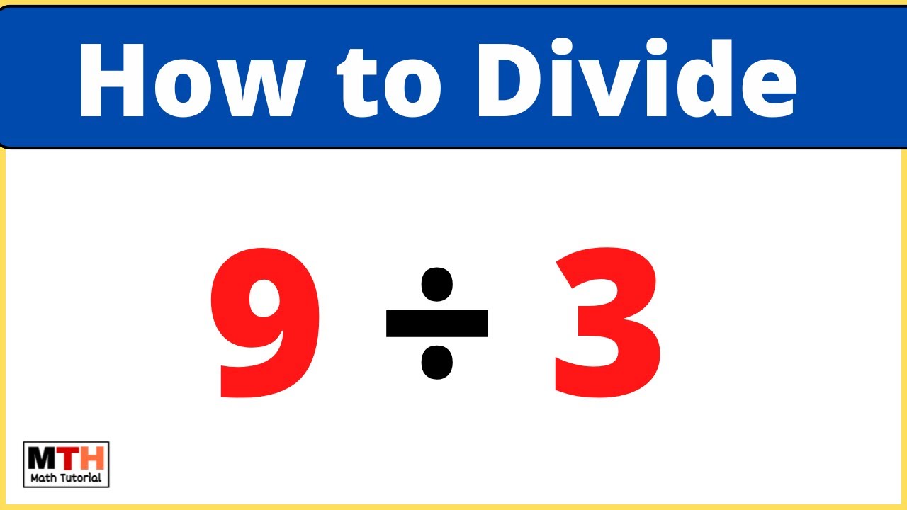 9 divided by 3 (long division) || 9÷3, value of 9/3