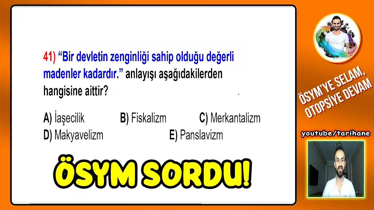 9) Osmanlı Devleti Kültür ve Medeniyeti Soru Çözümü - KPSS Tarih 2024