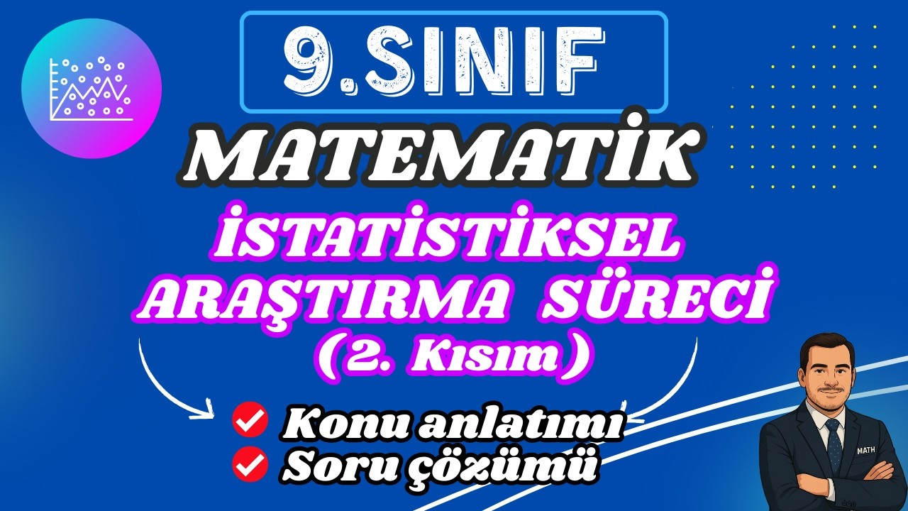 9. Sınıf Matematik | İstatistiksel Araştırma Süreci 2: Verileri Yorumlama ve Sonuç Çıkarma