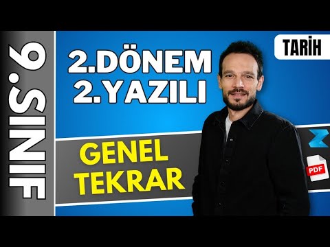 9 sınıf tarih 2. dönem 2. yazılı konu anlatımı🔴 Full Tekrar / Genel Tekrar 2025