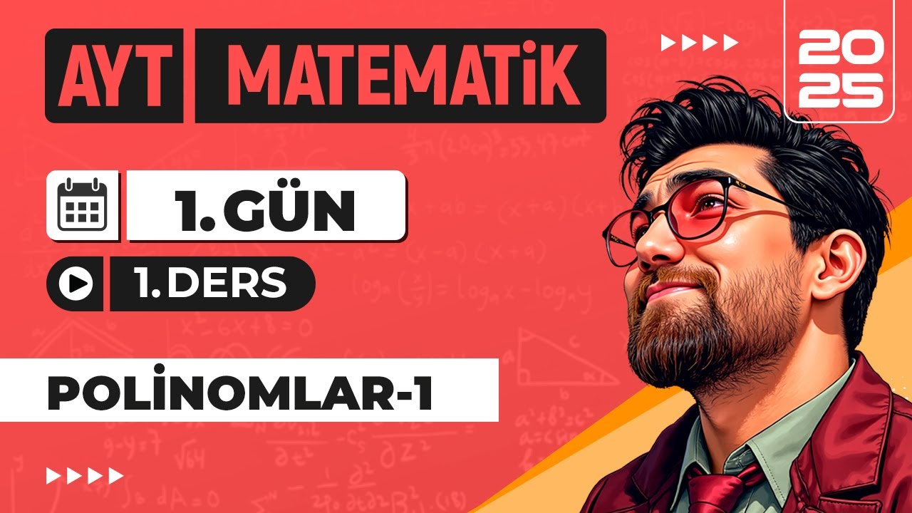 90 Günde AYT Matematik Kampı | 1.Gün 1. Video | Polinomlar-1 | 2025 | #merthoca