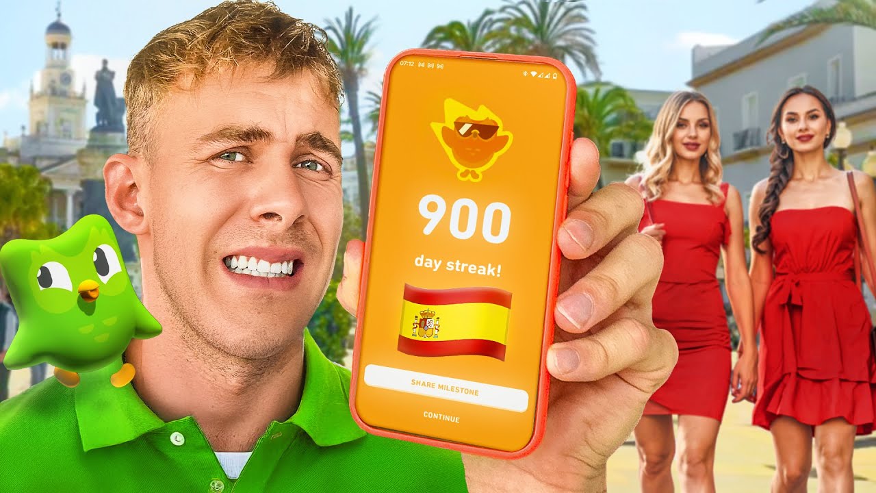 900 DNI DUOLINGO – DOGADAMY SIĘ po hiszpańsku w Madrycie?