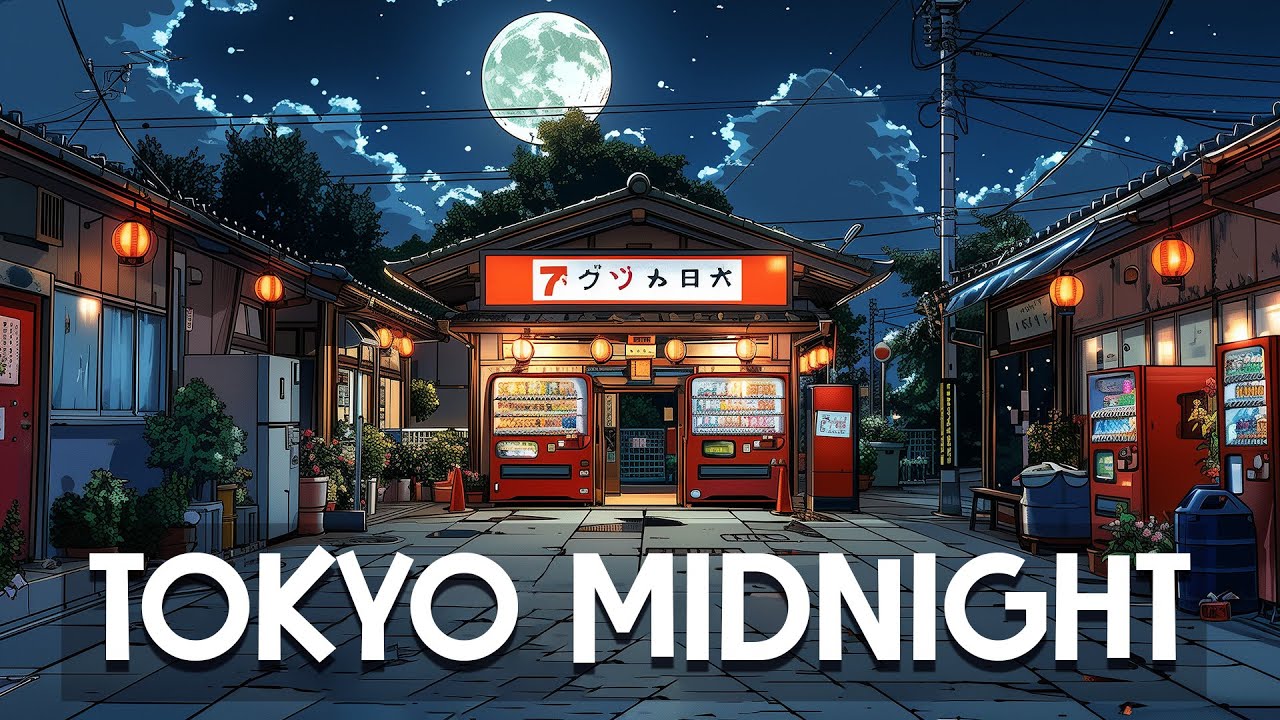 90's Lo-fi Chillout 🔥Tokyo Midnight 🌃 Lo fi Beats To Sleep, Relax  [lofi hiphop mix]