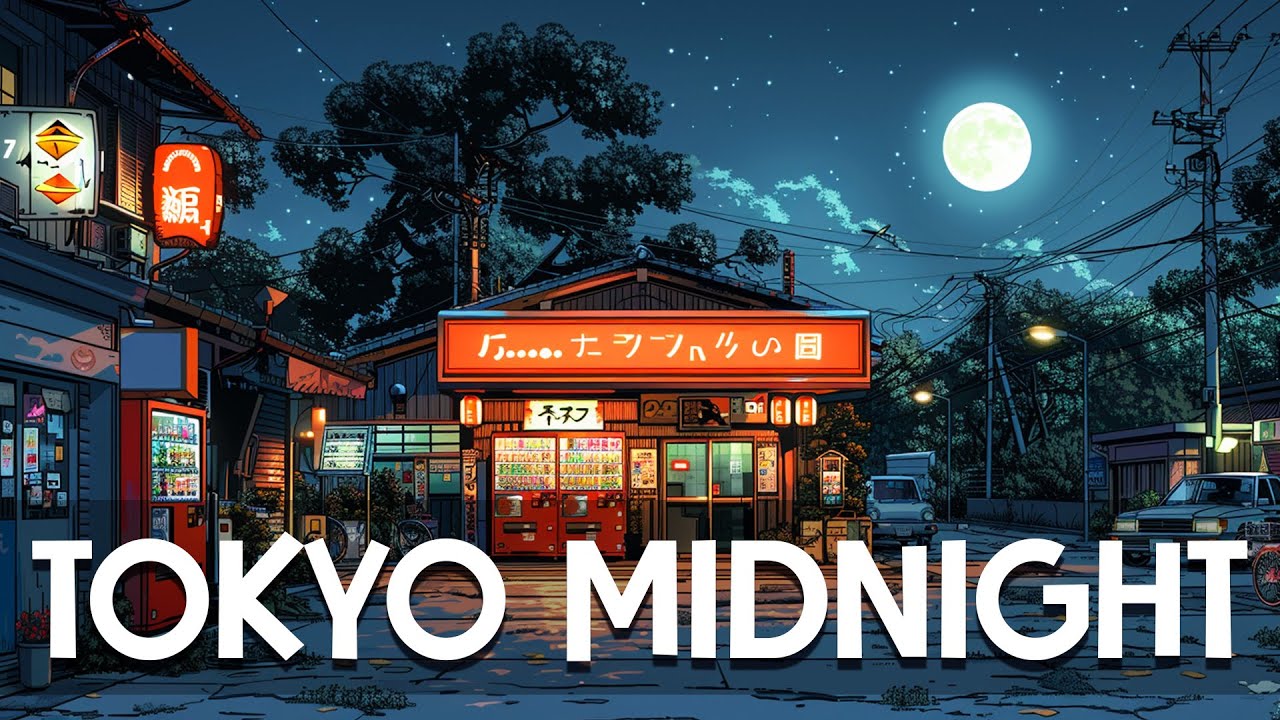 90's Lo-fi Chillout 🔥Tokyo Midnight 🌃 Lo fi Beats To Sleep, Relax  [lofi hiphop mix]