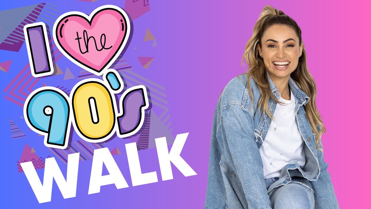 90s Music Walking Workout | 3000 Steps | Fun & Easy Indoor Walk