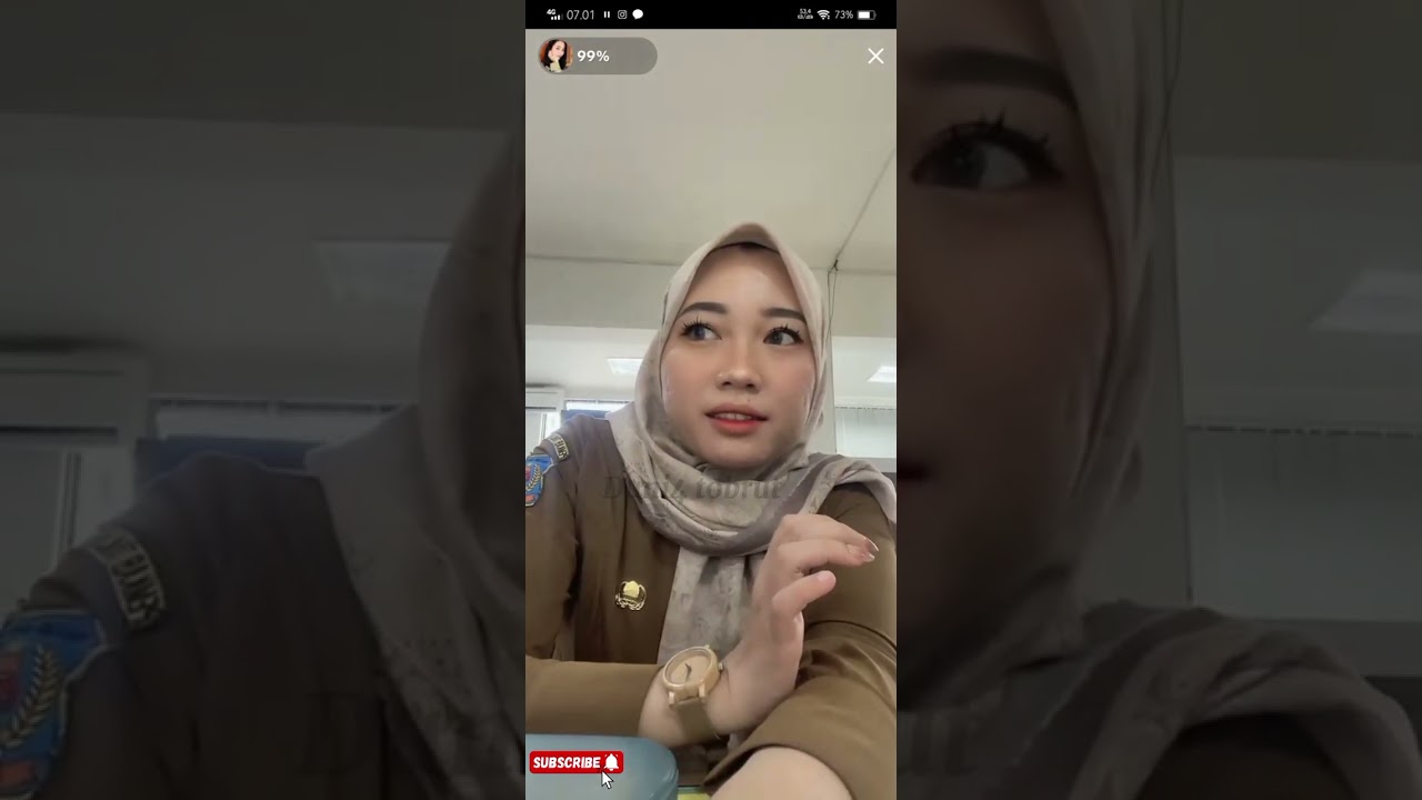 99* Tobrut Live🍑😍Pake Baju Dinas🥰🍼