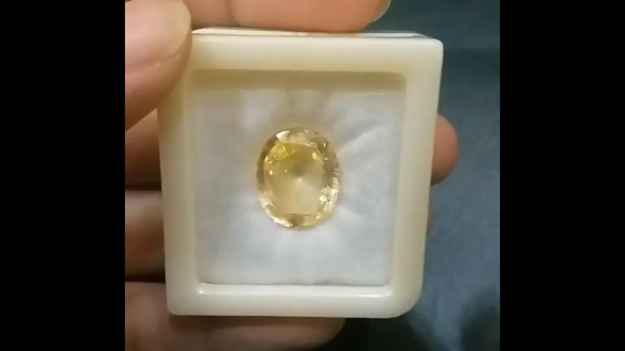9Gem.com - Ceylon Yellow Sapphire Gemstone For Ring, Pendant - पुखराज रत्न अंगूठी