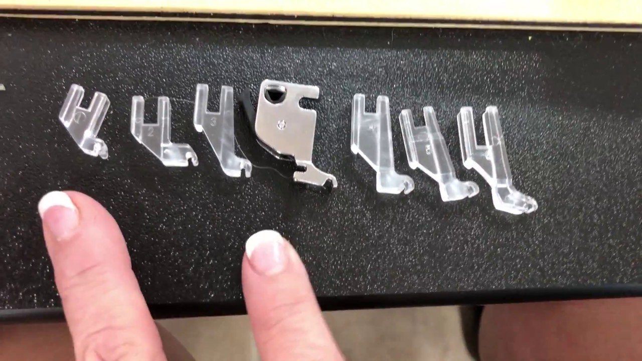 9mm Sewing Machines w/ Martelli Feet