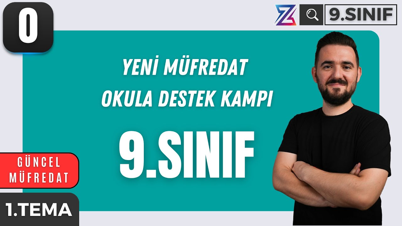 9.SINIF BİYOLOJİ YENİ MÜFREDAT KONU ANLATIMI + PDF 2025