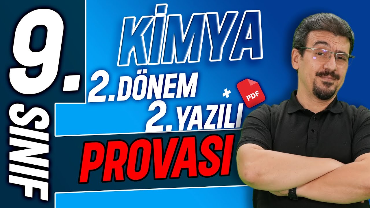 9.sınıf kimya 2.dönem 2.yazılı | 2025