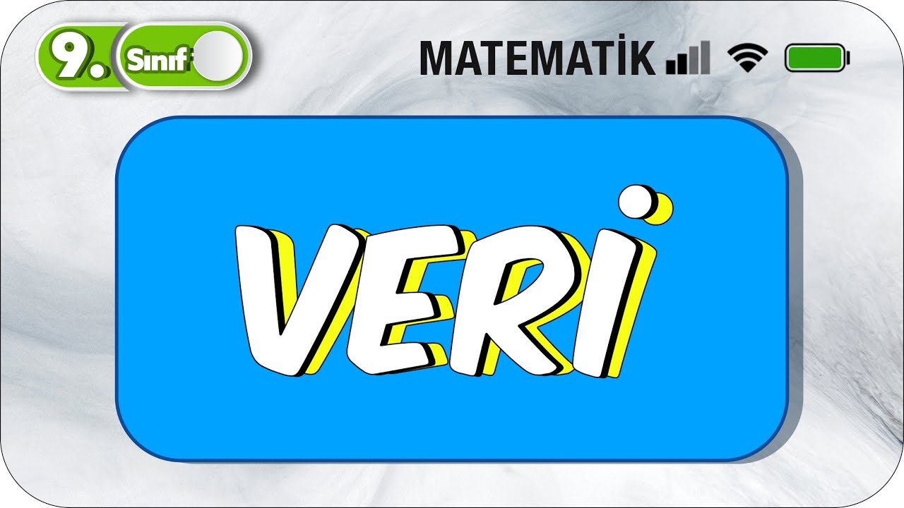 9.Sınıf Matematik Veri | Konu Anlatımı #2023