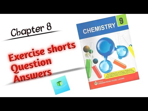 9th Class Chemistry Chapter 8 exercise short question answers|chemical reactivity |pindi board