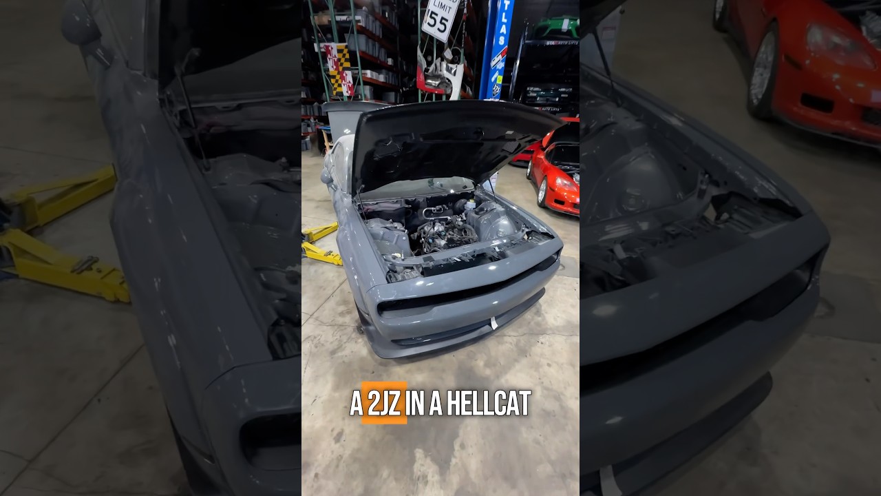 A 2JZ Swapped Hellcat!?