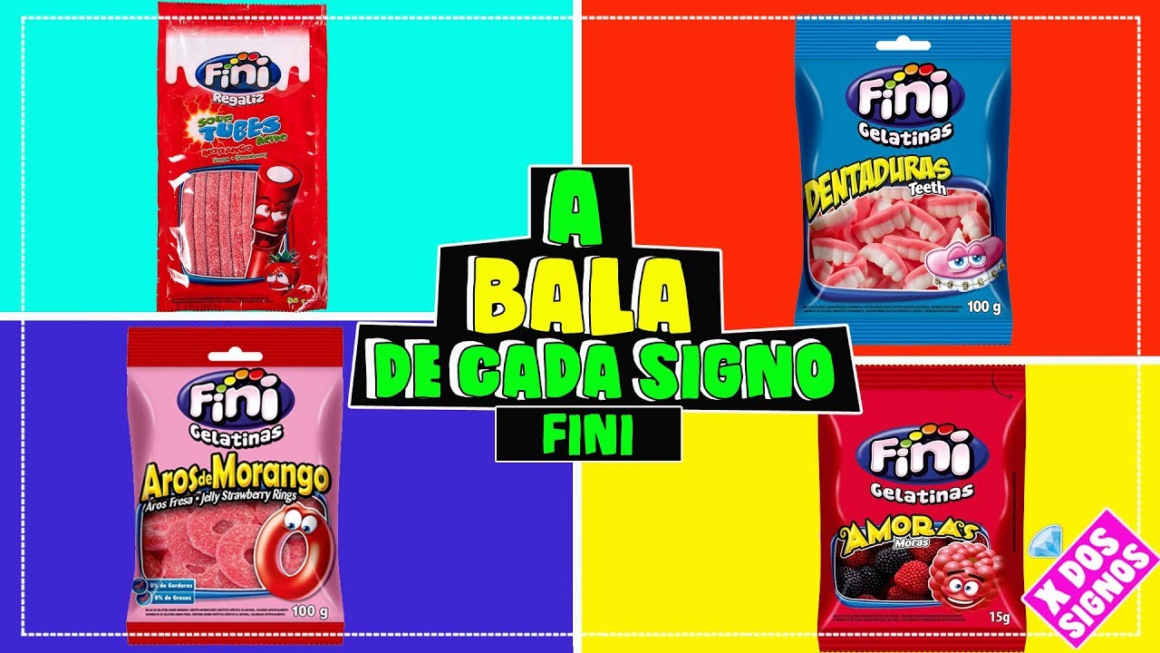 A BALA FINI DE CADA SIGNO | X Dos Signos
