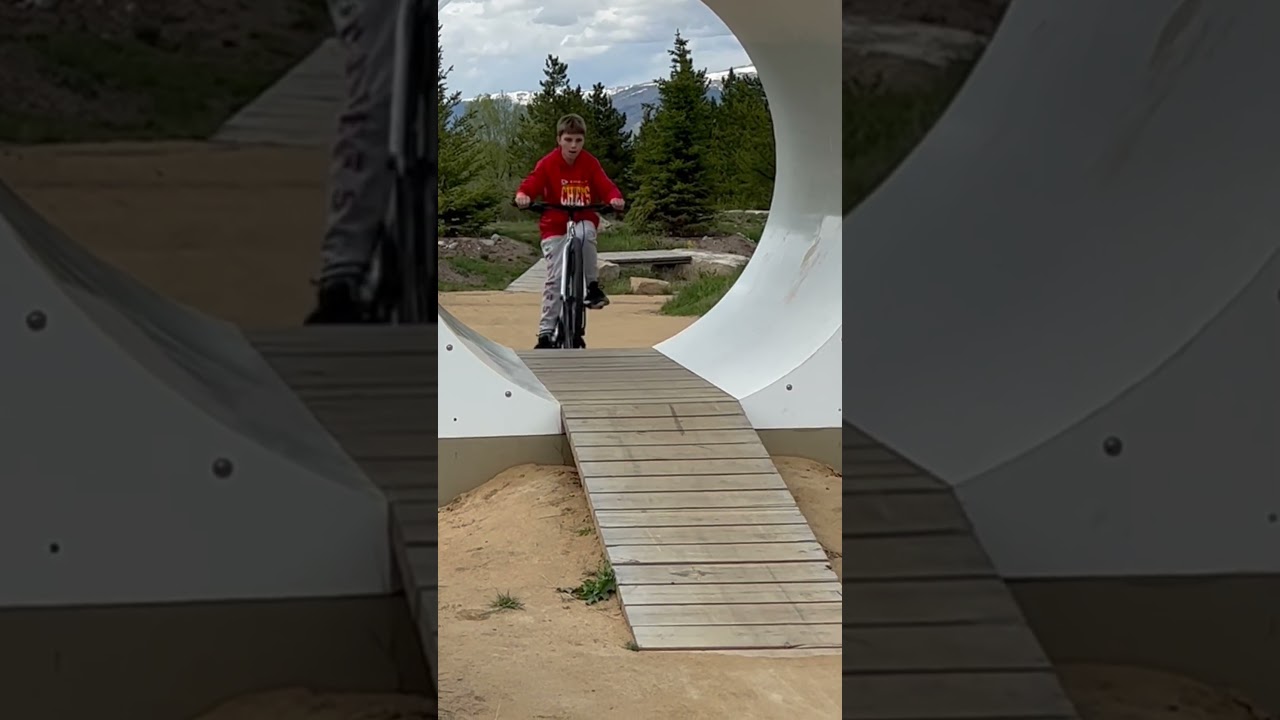 A bike park