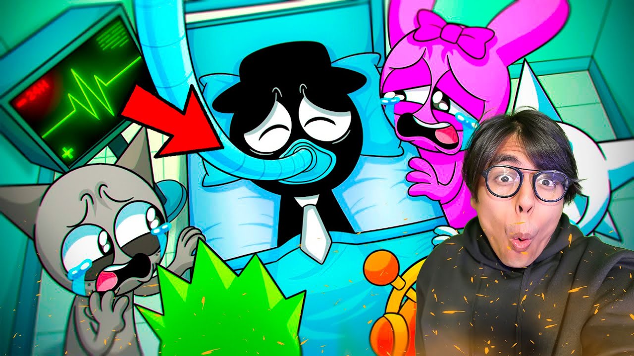 A BLACK le quedan 24 HORAS de VIDA! Incredibox Sprunki  - Arteck Reacciona a Hornstromp en español