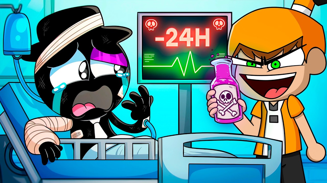 A BLACK le quedan 24 HORAS de VIDA! Palmita reacciona a Incredibox Sprunki Animación
