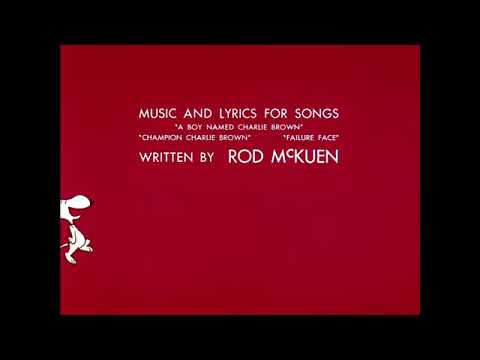 A Boy Named Charlie Brown (1969) Opening Title & Closing Credits [Full Screen]