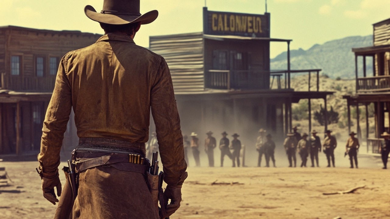 A brave man seeks revenge on those who killed his parents | Western Movie