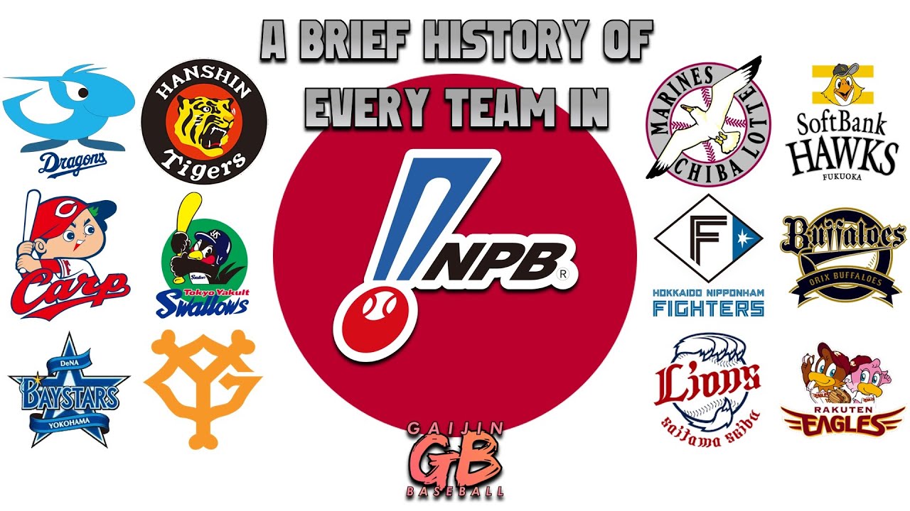 A Brief History of Every Team in NPB (Nippon Professional Baseball) (Supercut)