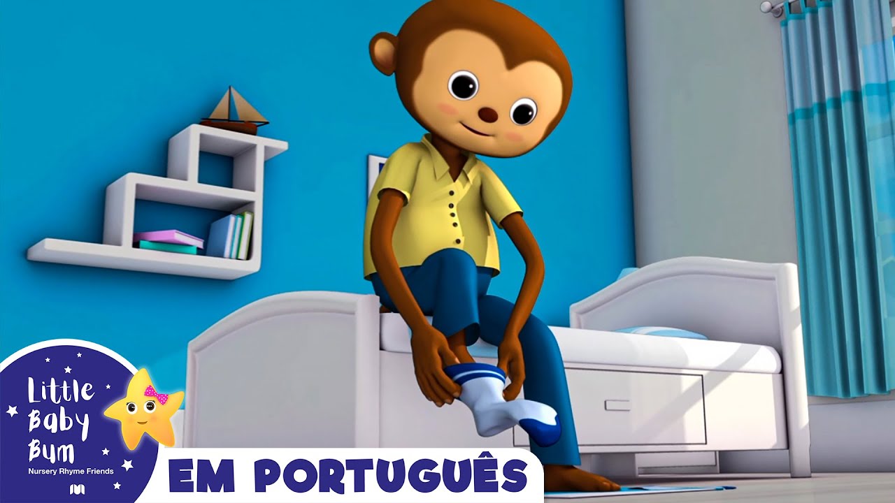 A Canção de Vestir | canções infantis | LittleBabyBum