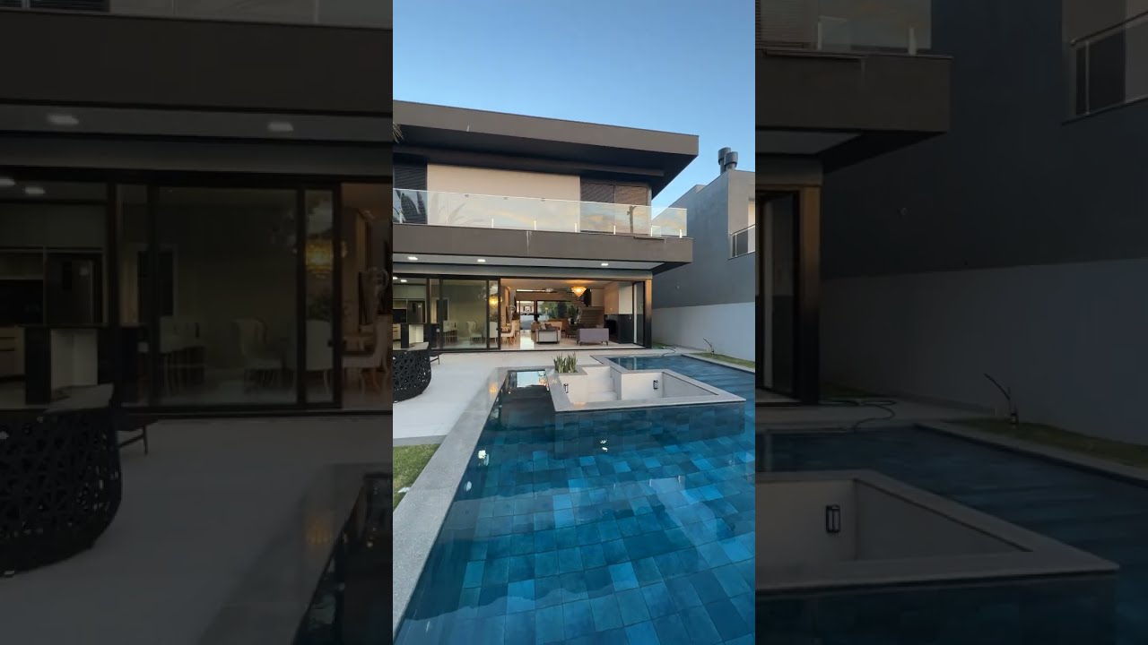 A casa dos sonhos! Mansão Super Luxo  #megacasadossonhos #pool #realestate #arquitetura #design