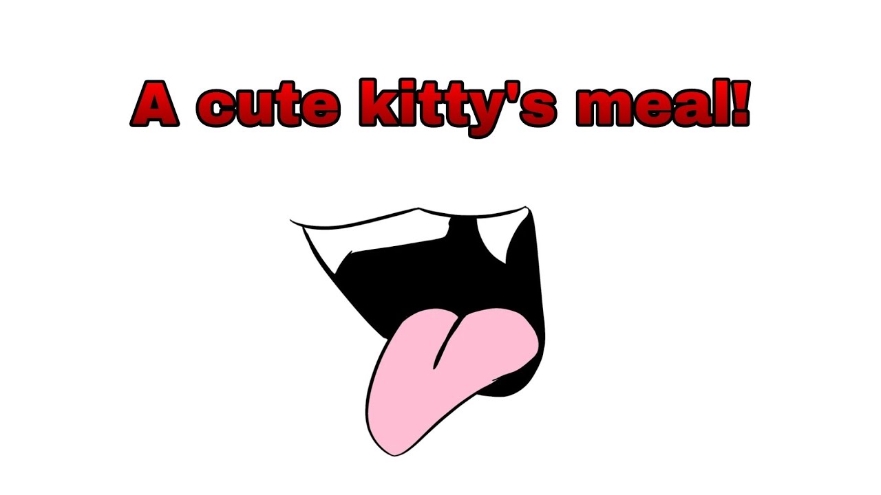 A cute kitty's meal! 😸🍽 | Furry Vore Animation