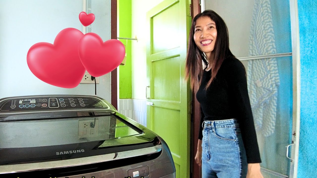 A cute Thai lady invites me to her room 😍😍😍 Visiting Samut Sakhon