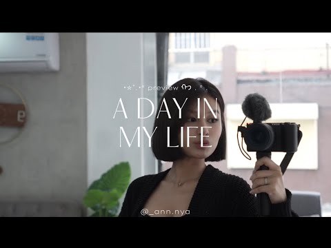 a day in my life | i cut my hair short again?! | Ann S.