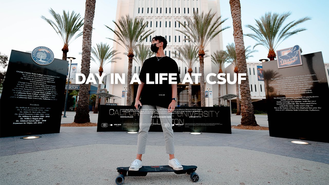 A Day In My Life At Cal State Fullerton | BUSINESS MAJOR 2021