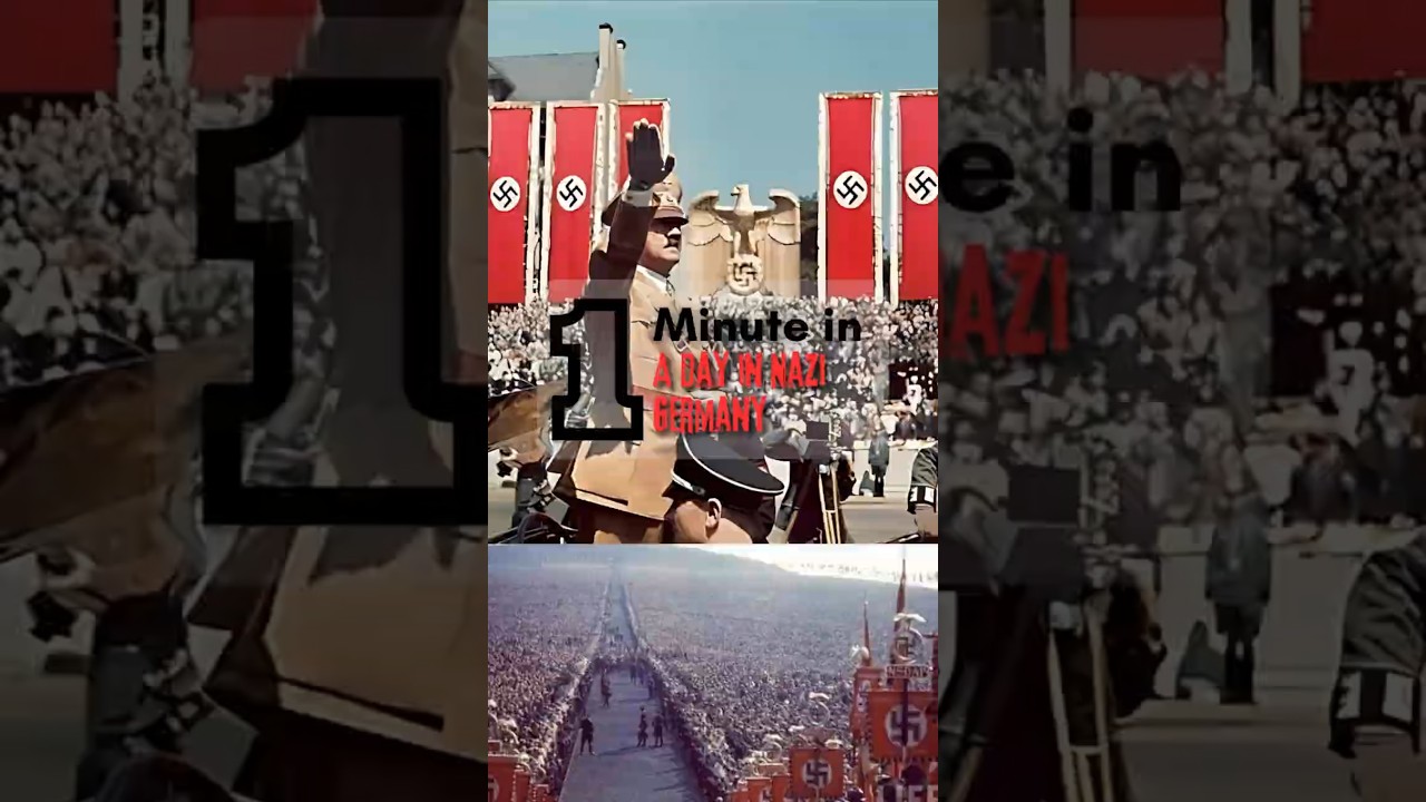 A Day in Nazi Germany in 1 Minute: Daily Life Under the Third Reich!