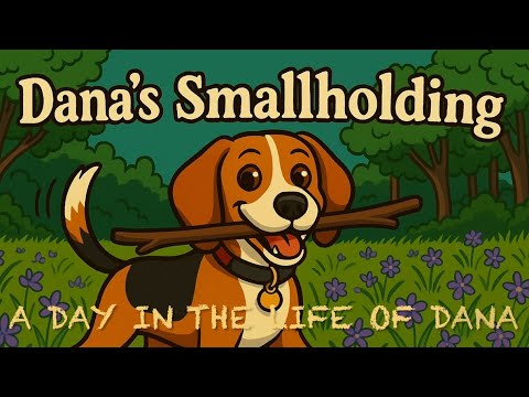 A Day In The Life of Dana - Our Farm Dog In Training
